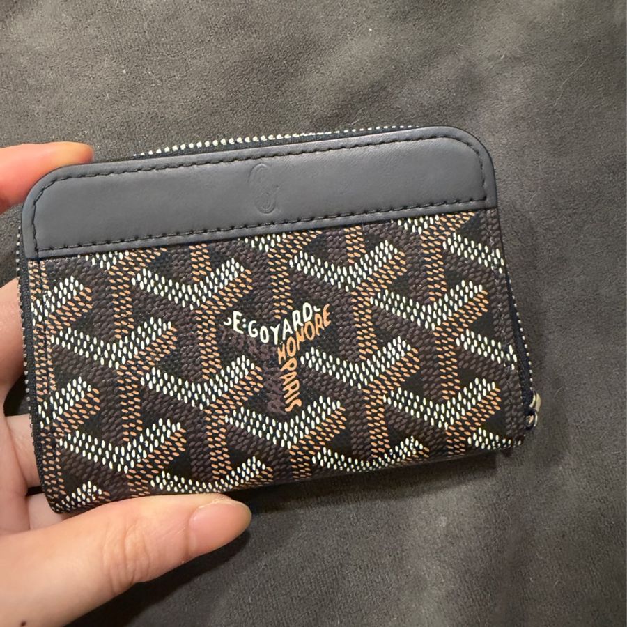 🈶購證❤️ goyard #黑色 #老花 #零錢包 #錢包-2