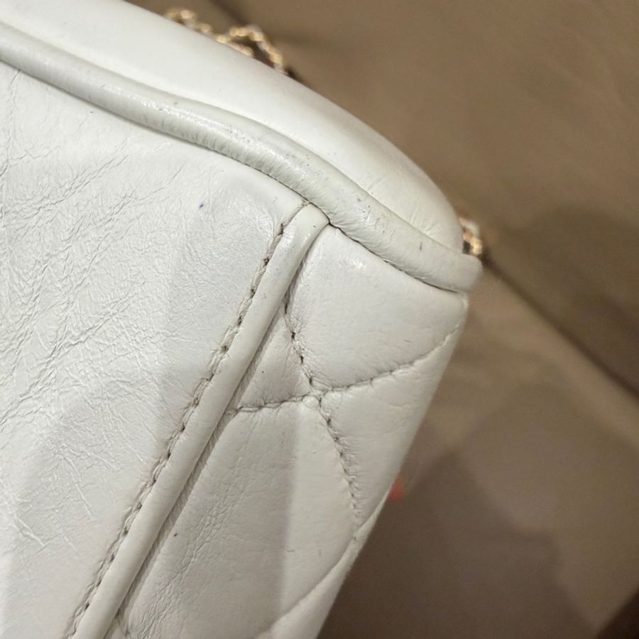 超便宜🈶塵袋❤️ 香奈兒 #白金 #vintage #cf #handle-27