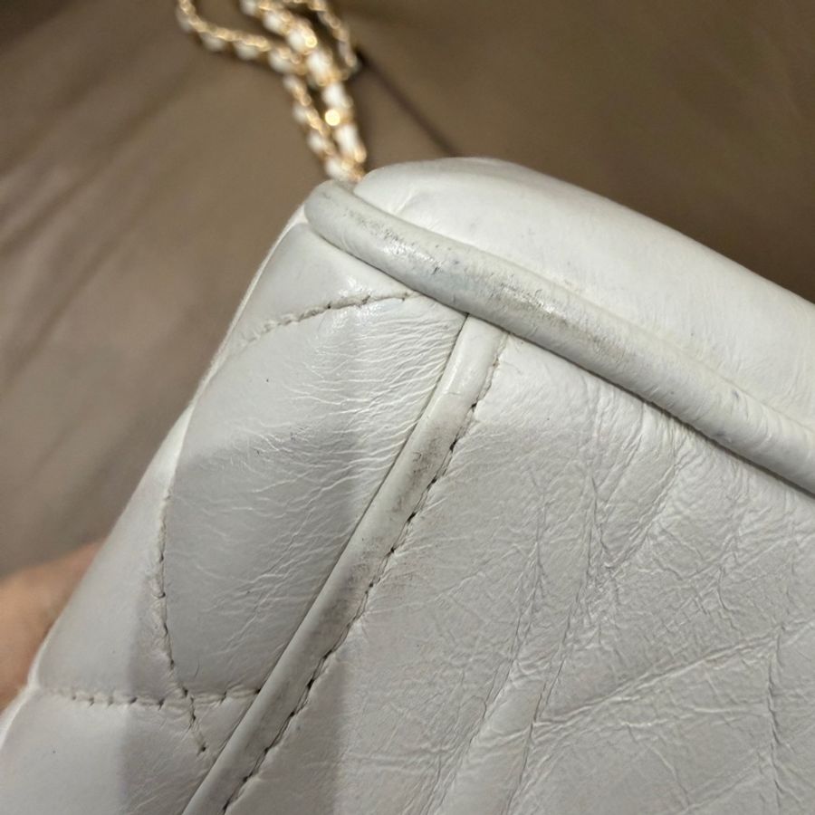 超便宜🈶塵袋❤️ 香奈兒 #白金 #vintage #cf #handle-29
