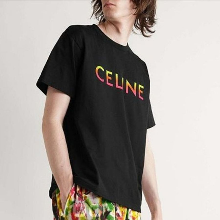 💎Han's house精品服飾💎CELINE 短 T 男女共穿 義大利製 現貨 M-6