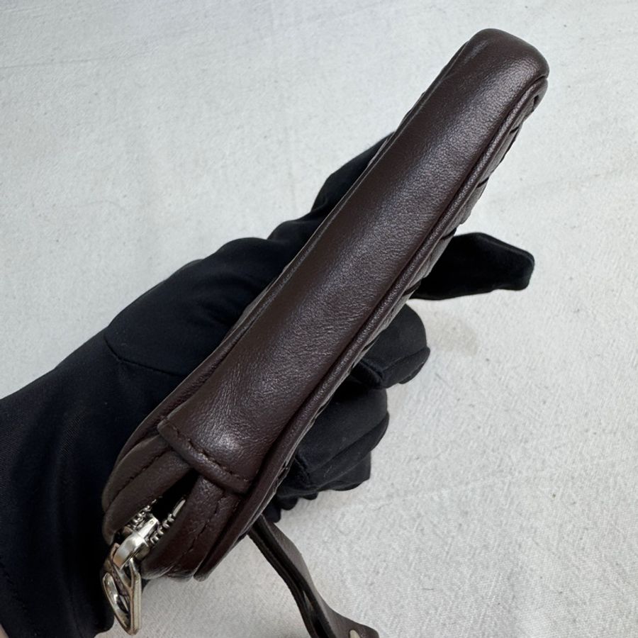 【赫蒂國際精品】 Bottega Veneta 經典皮革編織隨身包 vintage 二手 中古-7