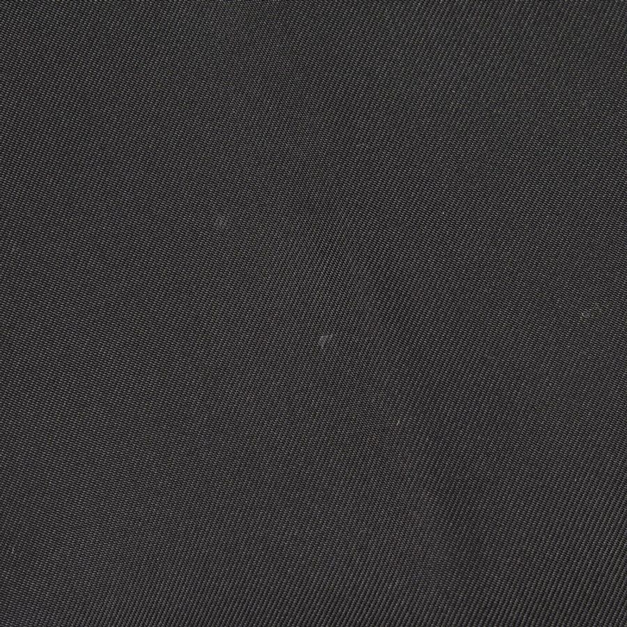 愛馬仕 (HERMES) Serie Button Long Gilet Vest 4E1207D2 Dearskin Black #36 Used Women-4