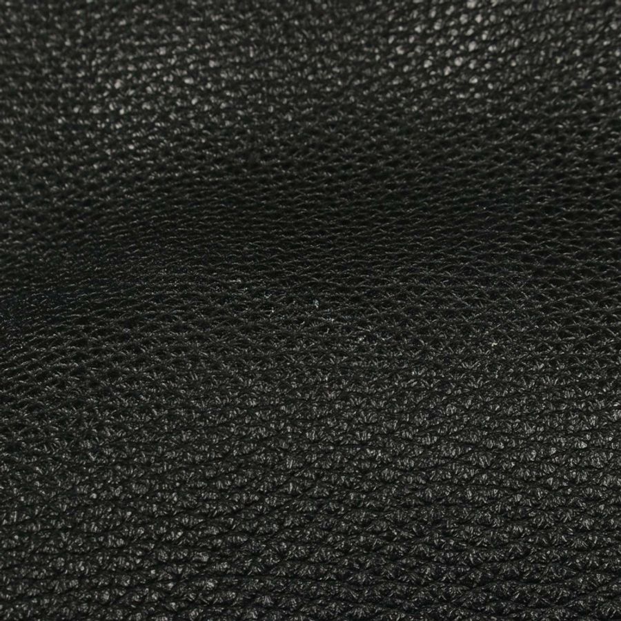 愛馬仕 (HERMES) Serie Button Long Gilet Vest 4E1207D2 Dearskin Black #36 Used Women-5