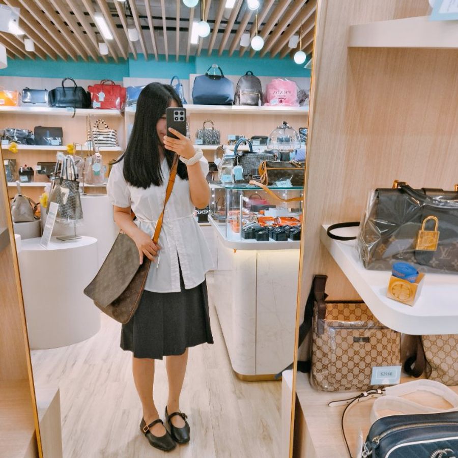 MS0640 Louis Vuitton 路易威登 輕便小背包 斜背 帆布 經典老花紋 金扣 Musette Salsa Crossbody Canvas Monogram x GHW-26