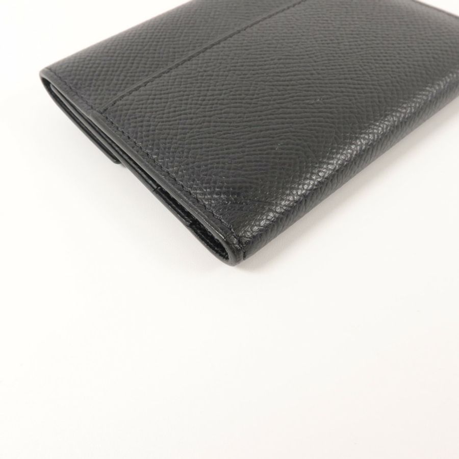 HERMES Epsom皮革Clic 16 Card Holder卡片套Noir-11