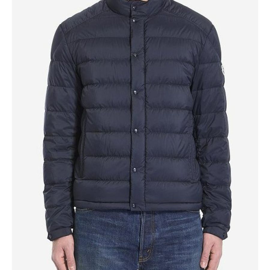 💎Han's house精品服飾💎  moncler Selves 羽絨 外套 消光 深藍 可手水洗 現貨 L 原價49600-7