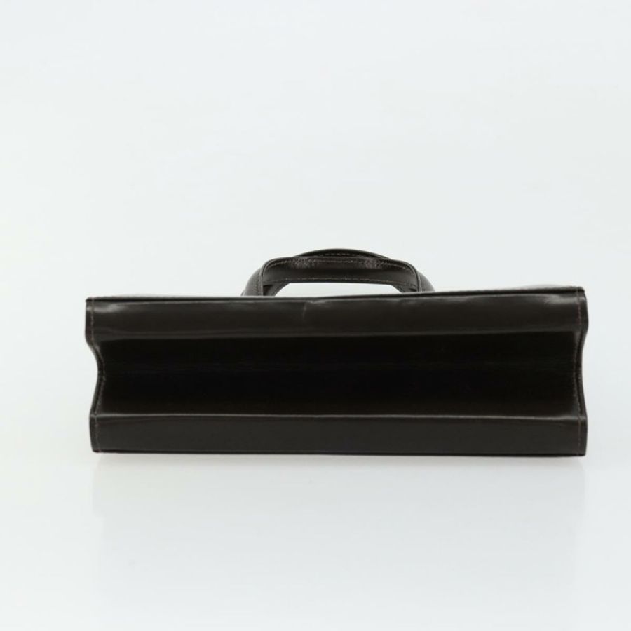 【日本直送】FENDI 手提包 皮革 黑色 金色 正品 179086A-4