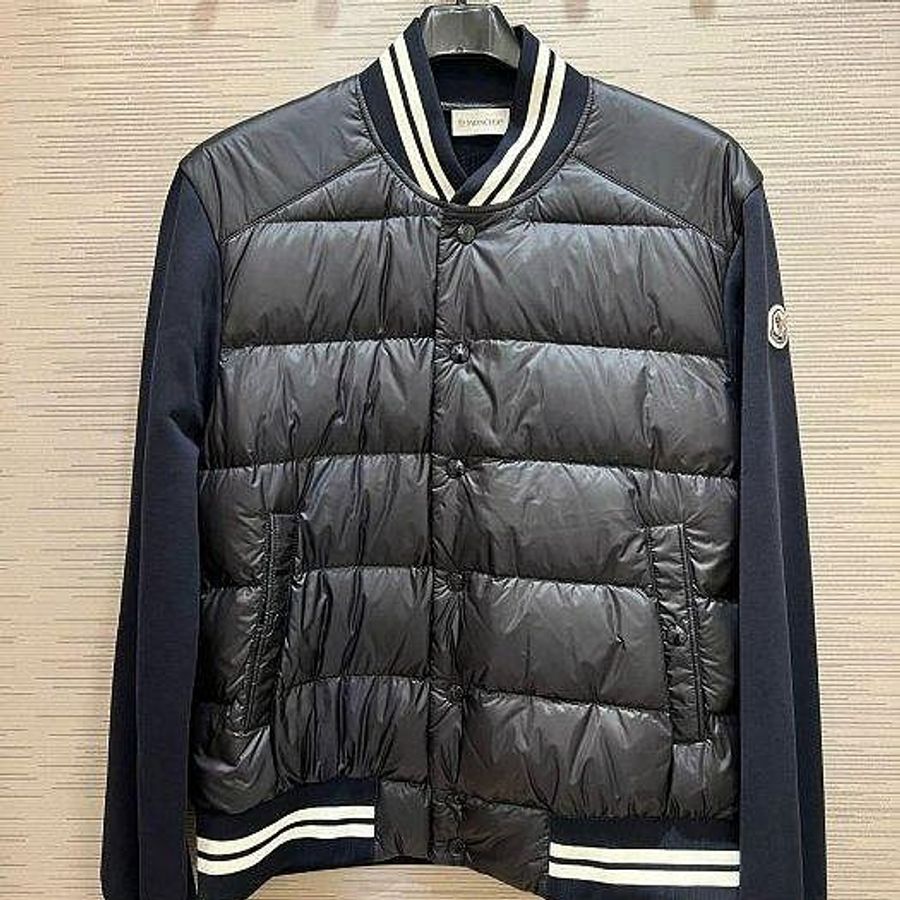 💎Han's house精品服飾💎法國頂級 moncler 羽絨 拼接 外套 現貨 M  原價46000-0
