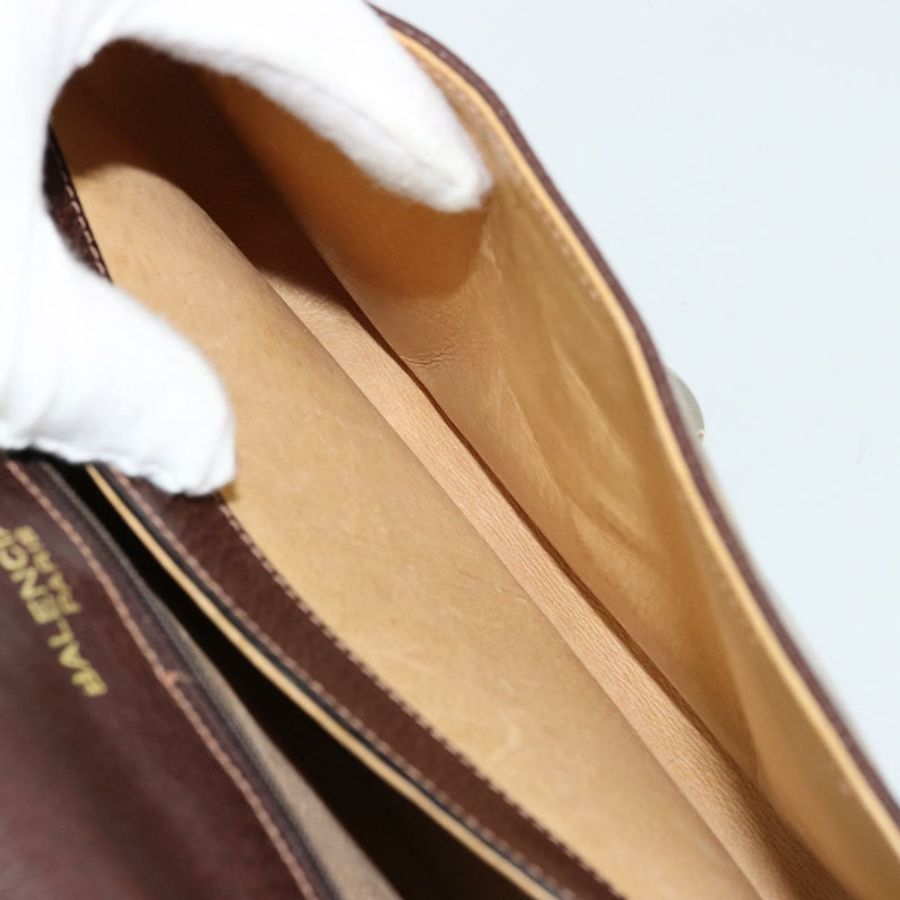 【日本直送】BALENCIAGA 肩包 塗佈帆布 金 米色 正品 179093A-22