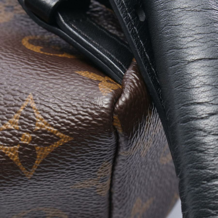 路易威登 Palm Springs PM 雙肩包 M41560 Monogram 棕色/黑色 二手-6