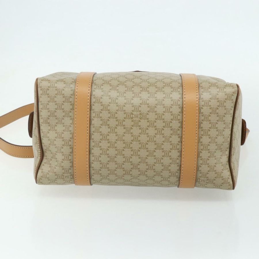 【日本直送】CELINE Macadam帆布手提包 PVC 兩用 米色 金色 正品 178288A-4