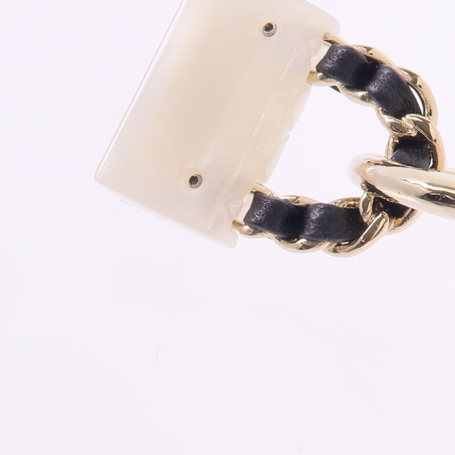 CHANEL PVC/金屬/皮革Earrings耳環-7