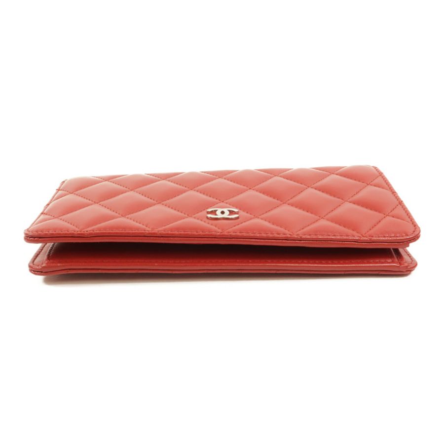 CHANEL 羊皮皮革Long Wallet長錢包-3