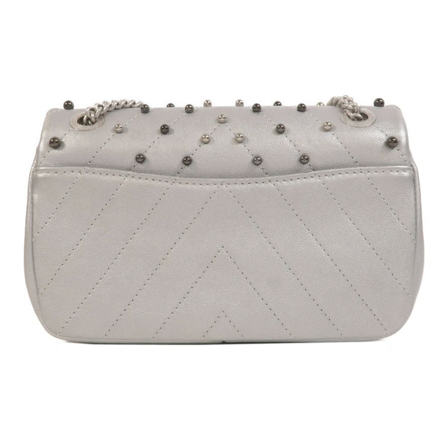 CHANEL 牛皮皮革Mini Flap Bag鏈帶肩背袋-1