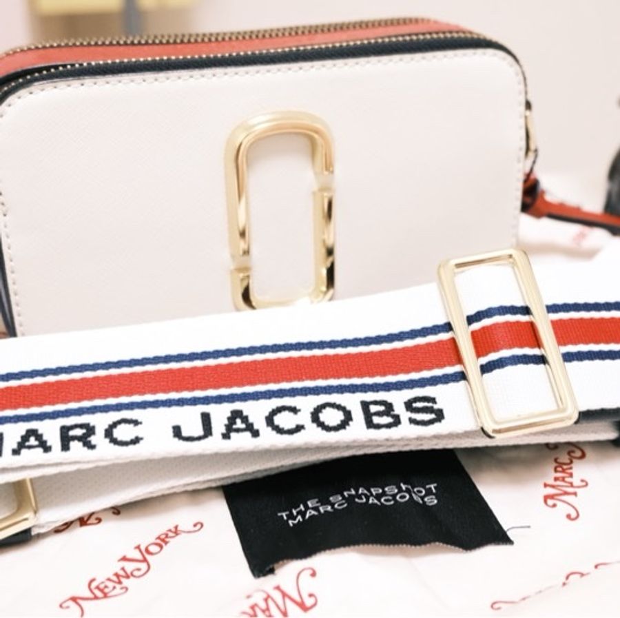 MARC JACOBS 紅白藍撞色相機包-0