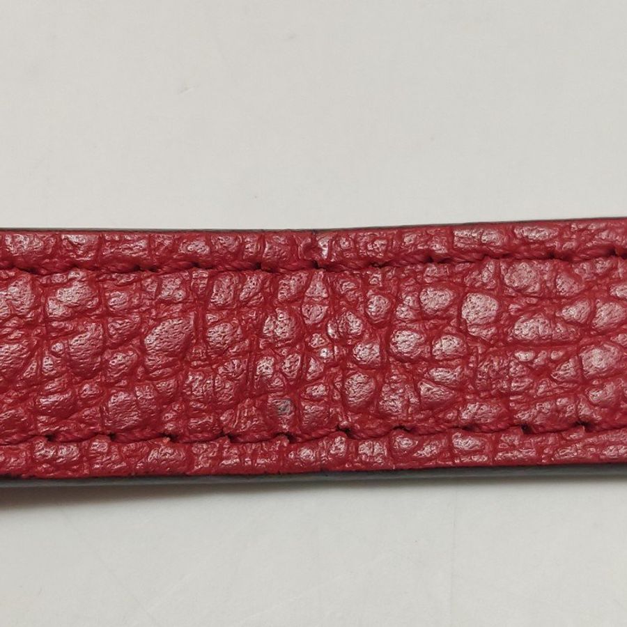 Gucci Interlocking G牛皮純色互扣式雙G單肩包-10