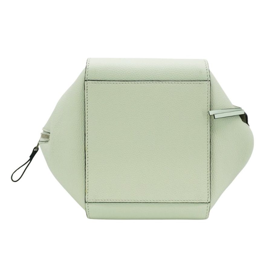 Loewe 展示品 Hammock 柔軟粒面小牛皮吊床包(氣泡綠)-4