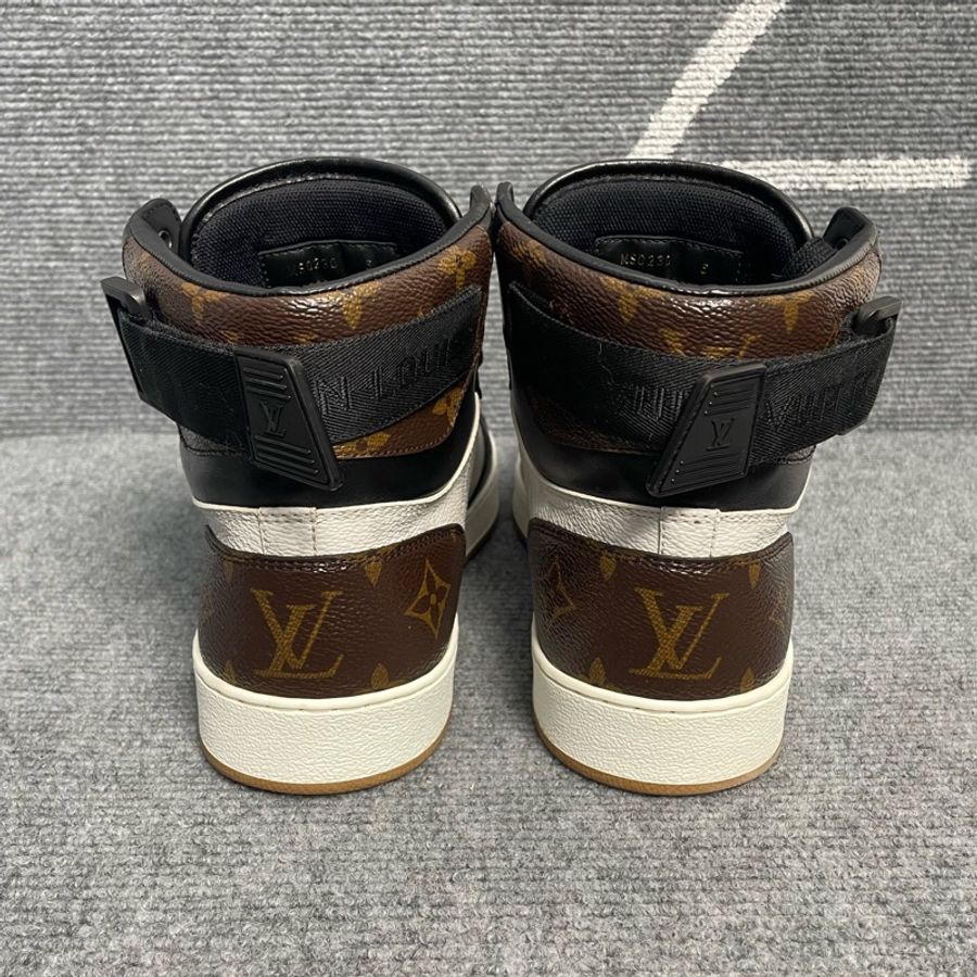Louis Vuitton 路易威登三色老花高幫板鞋40碼🧡-2