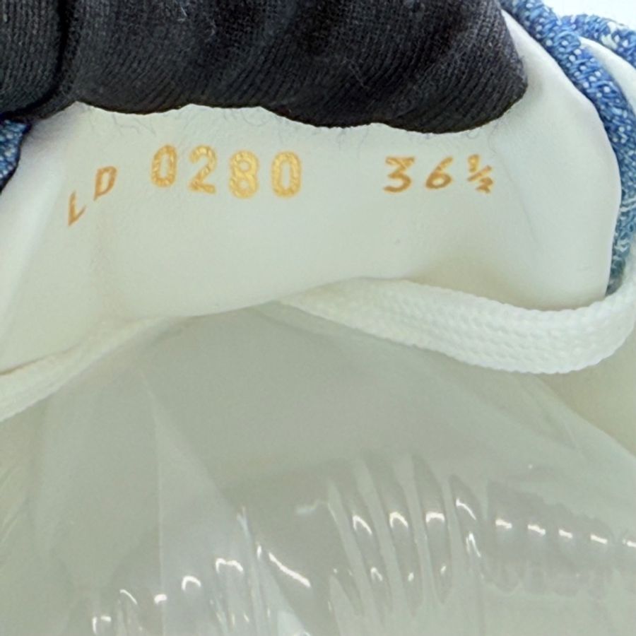 Louis vuitton路易威登 lv Stellar 藍牛仔板鞋 36.5碼 僅試穿🧡-8