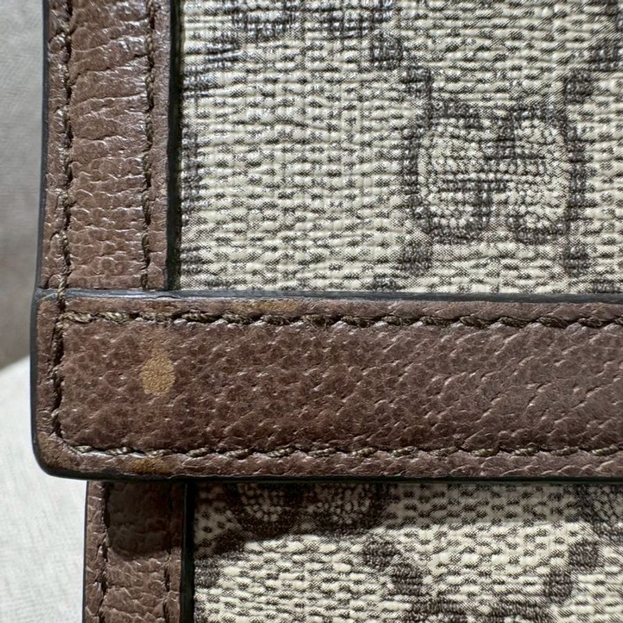 GUCCI  Ophidia GG 帆布長夾-11
