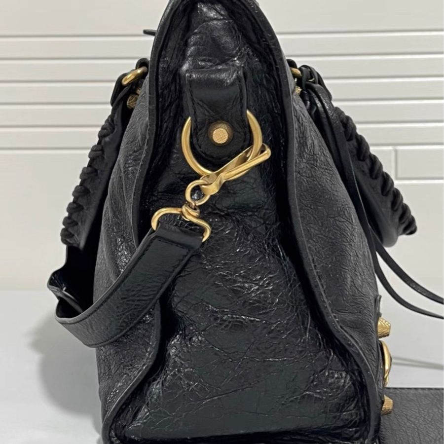 Balenciaga Classic city  Medium 黑金-4