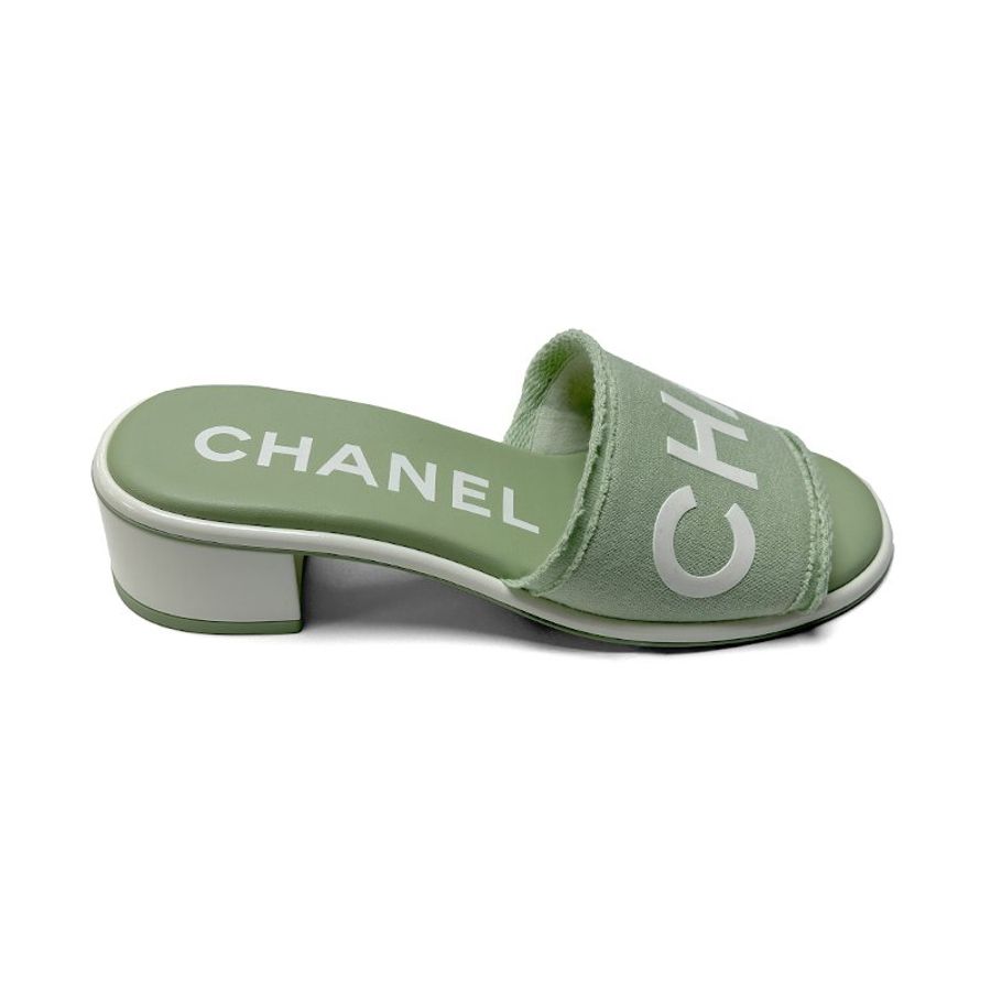 CHANEL 粗跟涼鞋 (意碼)-2