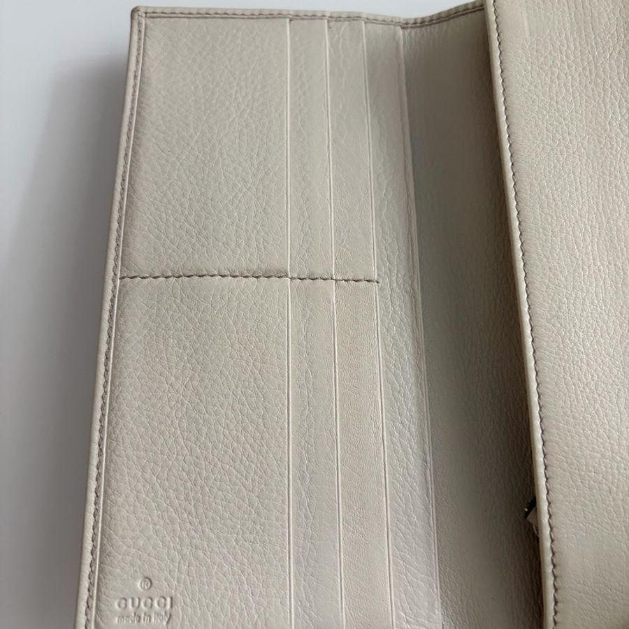 Gucci 老花Logo長夾-9