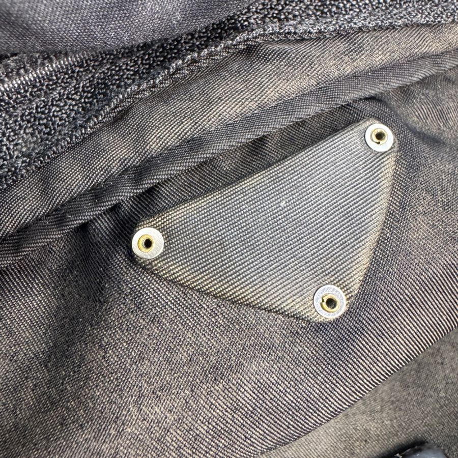 【赫蒂國際精品】Prada 普拉達 黑色尼龍斜背包 vintage-20