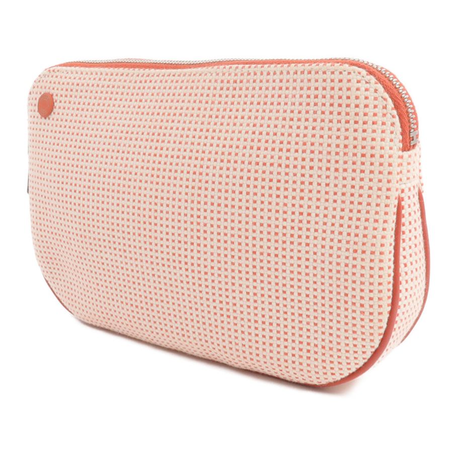 HERMES H Canvas Echappee Case手拿包Vermillon-2