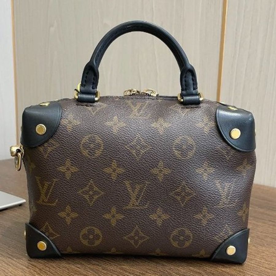 芯片款 路易威登/Louis Vuitton 老花軟盒子 手提斜背包-1