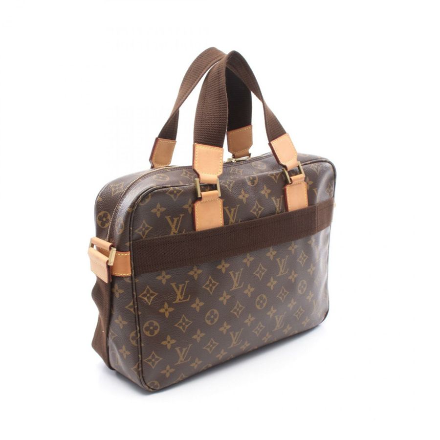 路易威登 Sac Bosphore 單肩手提包 M40043 Monogram 帆布棕色二手 LV-1