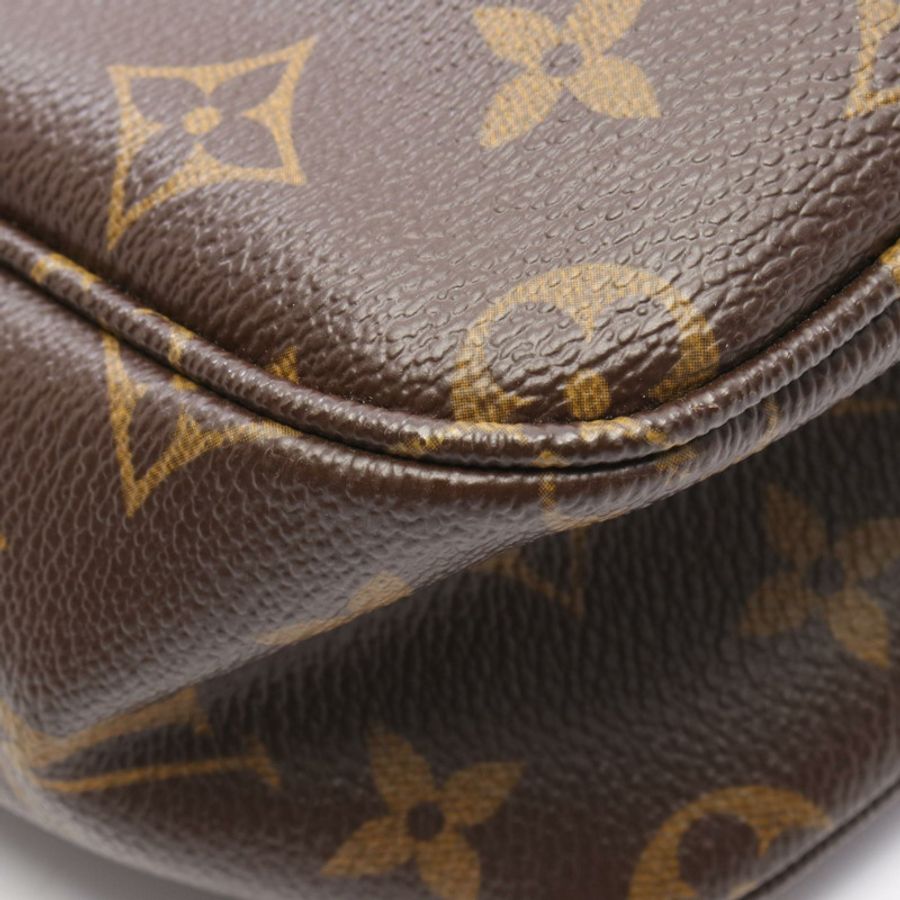 路易威登 Sac Bosphore 單肩手提包 M40043 Monogram 帆布棕色二手 LV-9