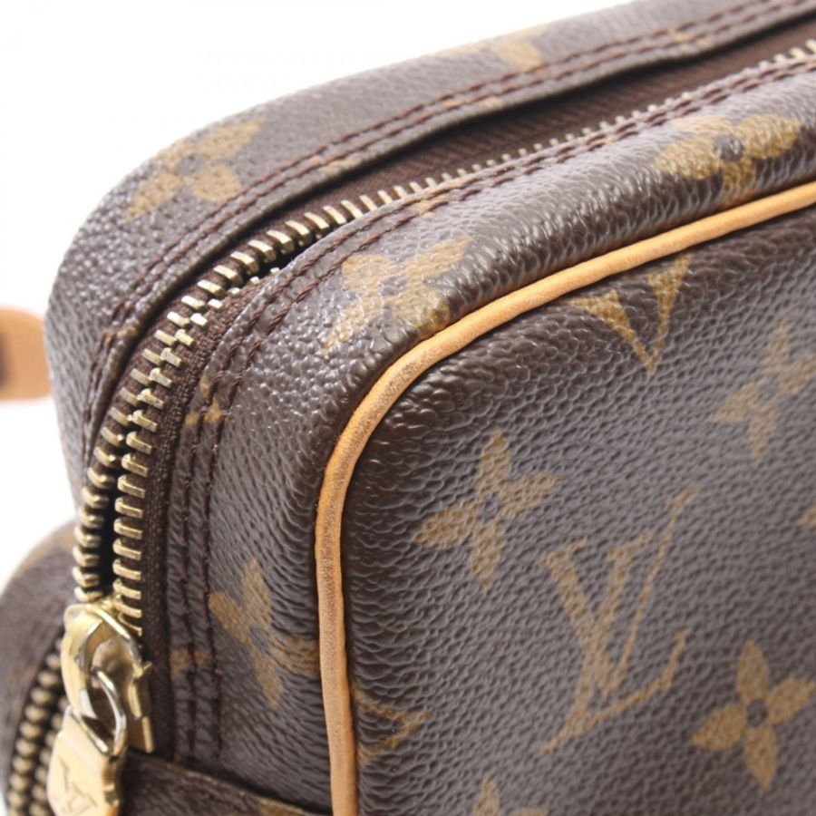 路易威登亞馬遜斜背包 M45236 Monogram帆布皮革二手-11