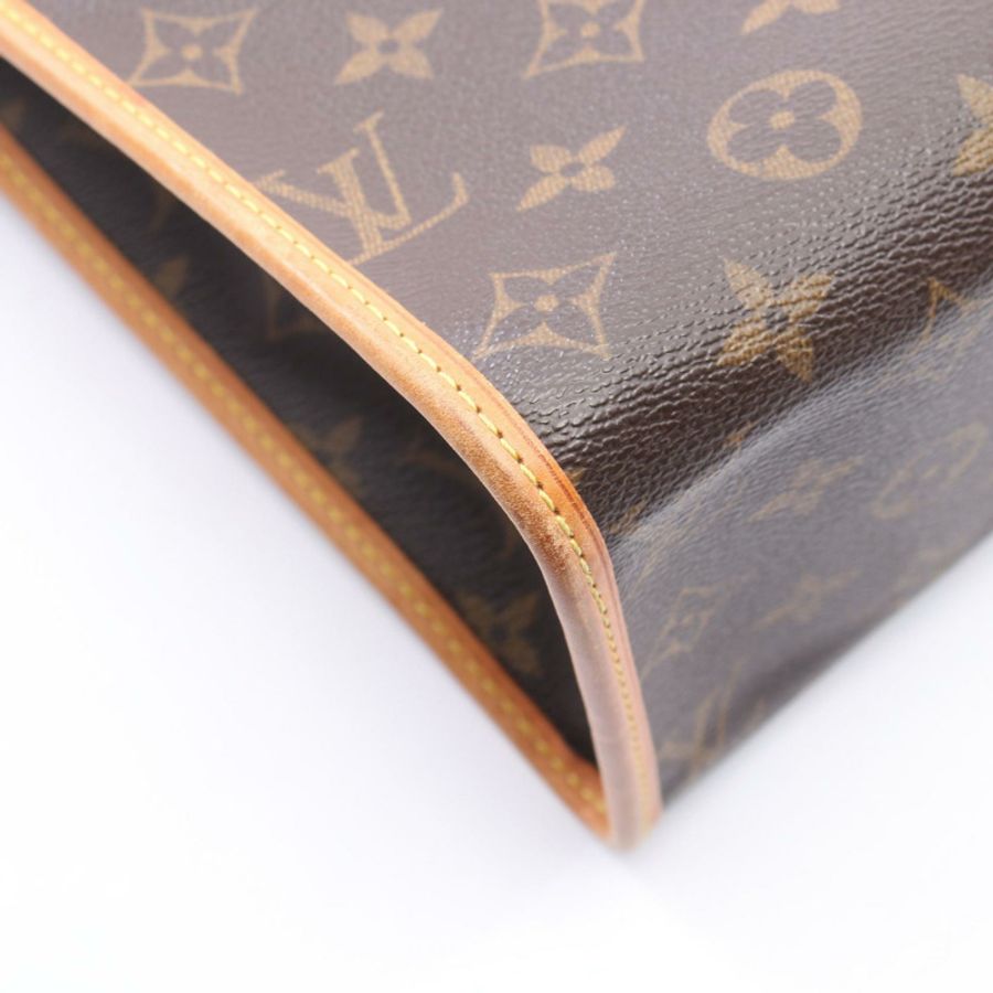 路易威登 Popincourt Haut 單肩托特包 M40007 Monogram 帆布 二手 LV-6