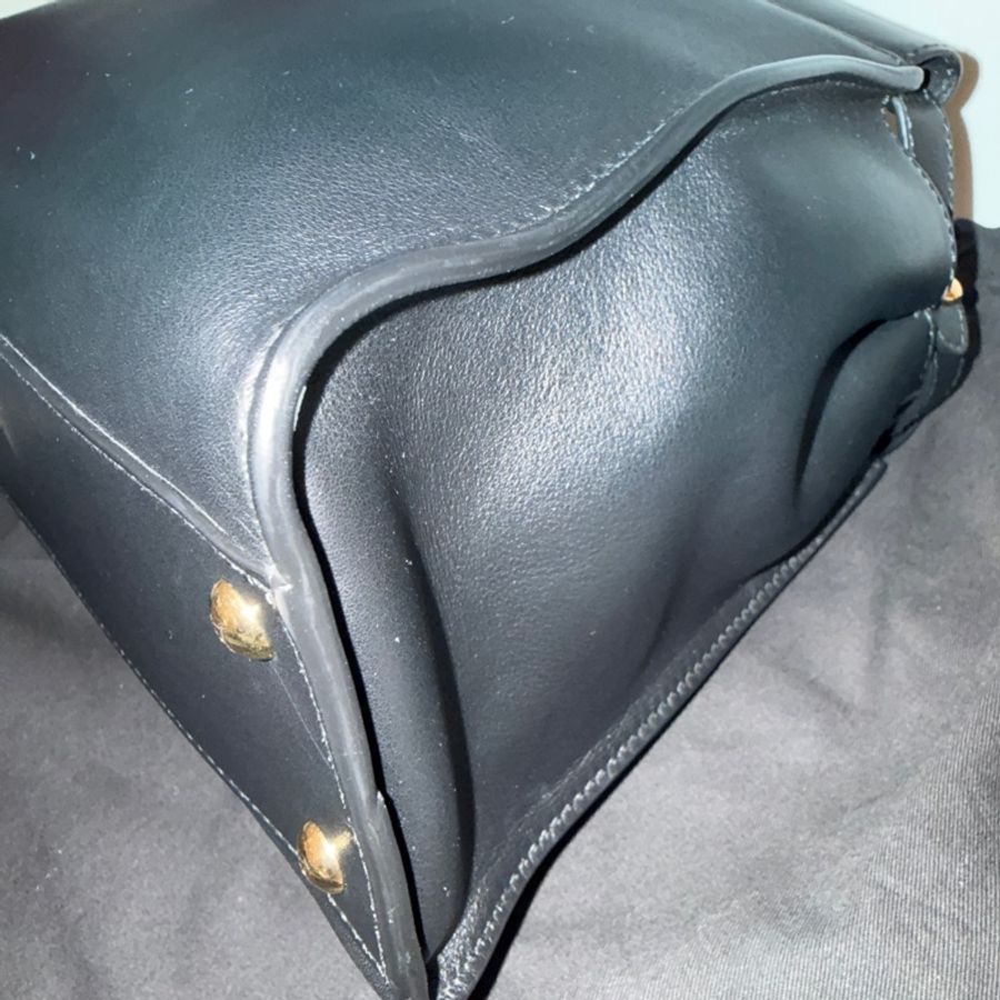 FENDI PEEKABOO包 霧黑 金扣 中號-4