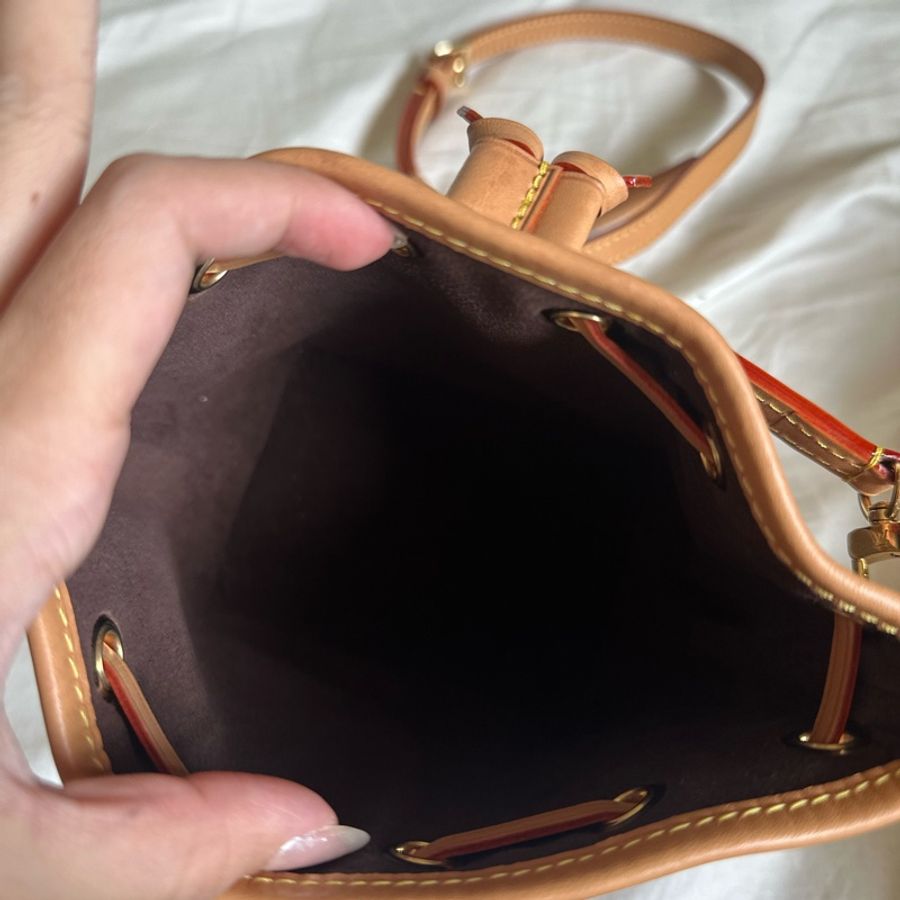 LV nano noe 老花水桶包-8