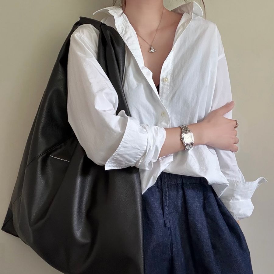 MM6 Maison Margiela 🌫️Japanese bag 經典三角包 Medium 皮革紋-0
