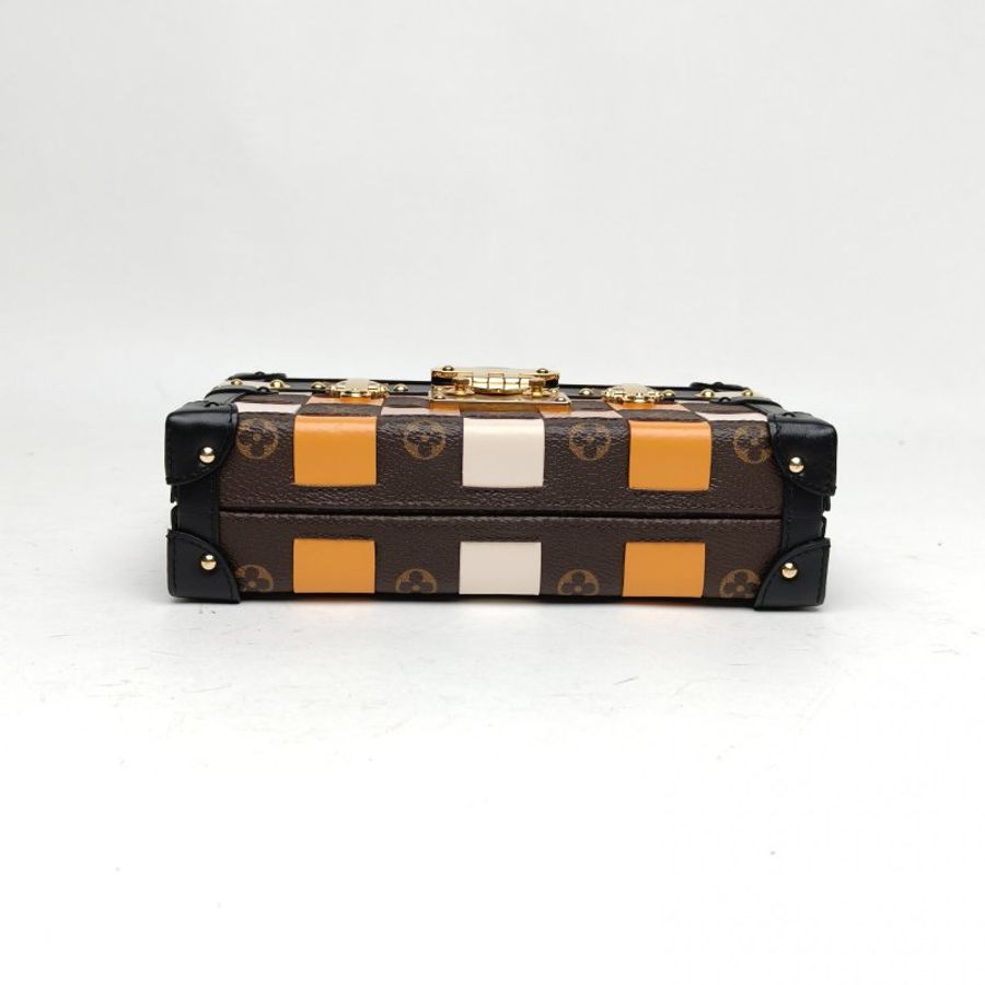 LOUIS VUITTON PETITEMALLE月光寶盒20拼色PVC2019肩背包-4