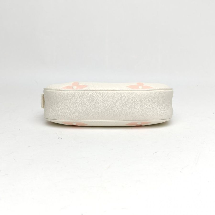 LOUIS VUITTON MoonMini白色牛皮晶片草莓牛奶肩背包-4