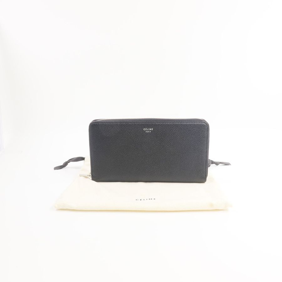 CELINE 牛皮皮革Long Wallet長錢包-17