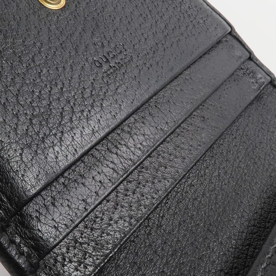 GUCCI 牛皮皮革GG Marmont Wallet錢包-15