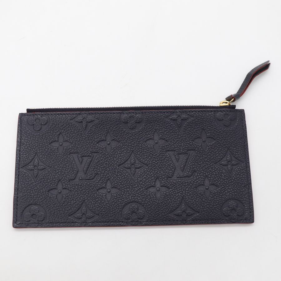 Louis Vuitton 路易威登 黑色 信封包 斜背包 紅內裡-20