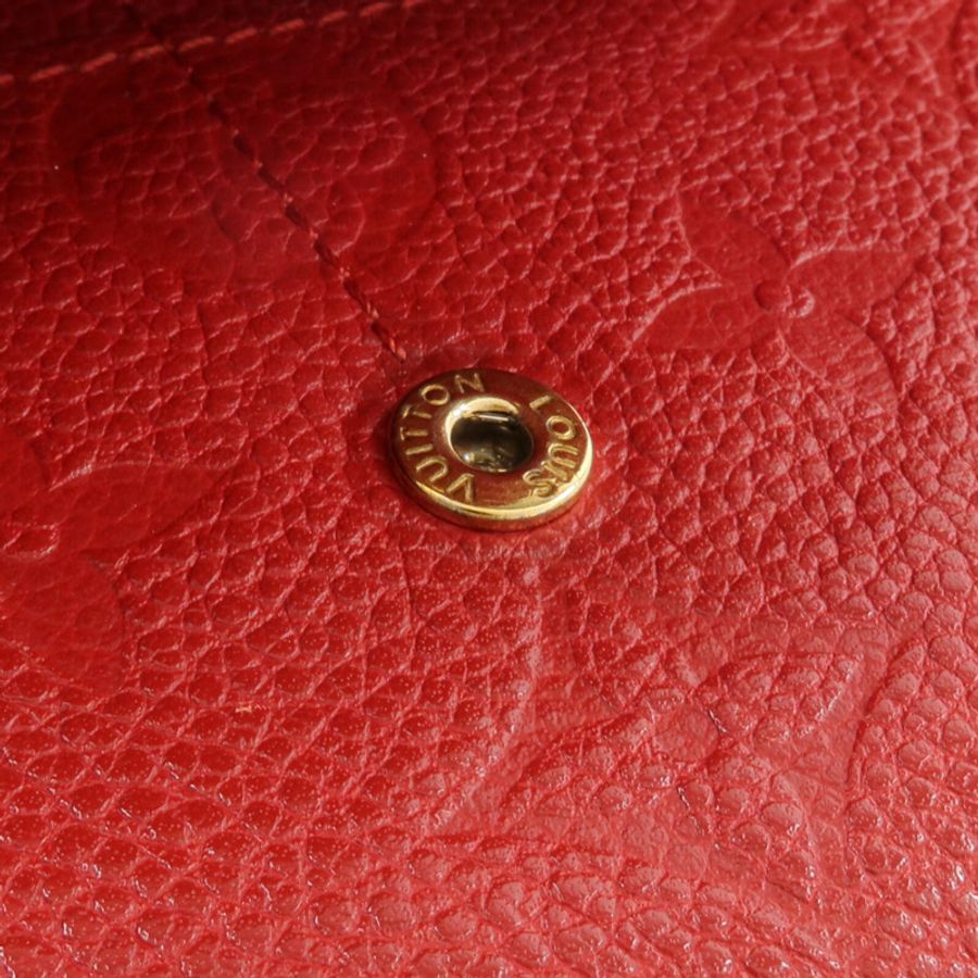 LOUIS VUITTON Monogram Empreinte Sarah長錢包-11