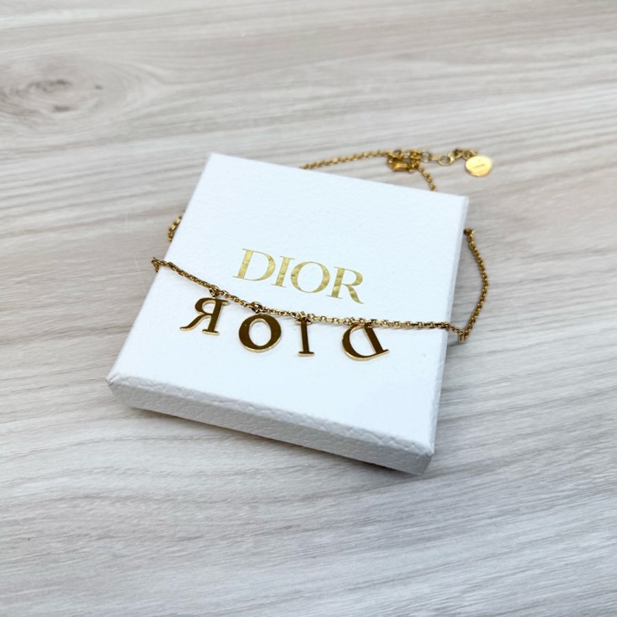 Dior✨金色evolution 項鍊-5