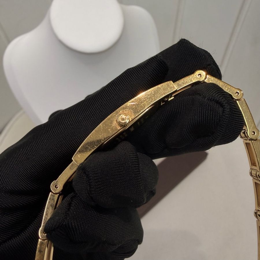 Gucci 中古石英金色女錶 O730-14