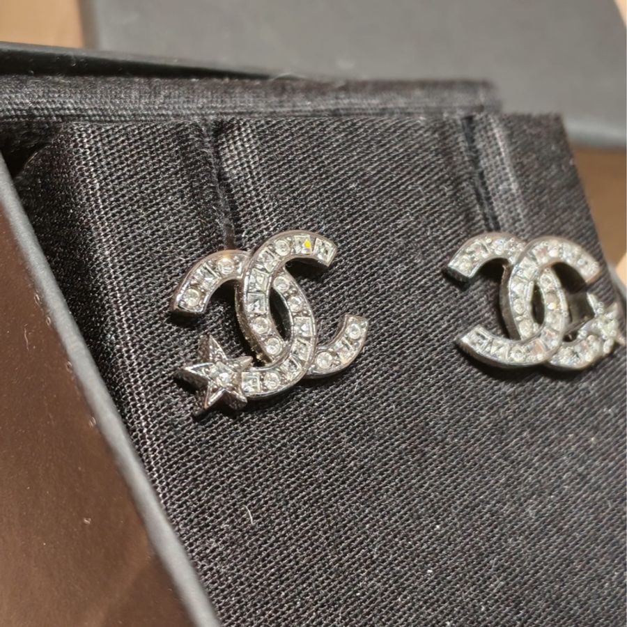 Chanel 21A earrings 星星耳釘-2