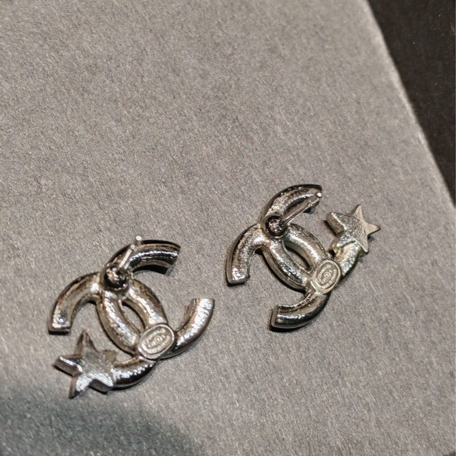 Chanel 21A earrings 星星耳釘-3