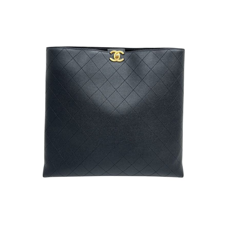 CHANEL Caviar 2 Way shoulder Bag-4