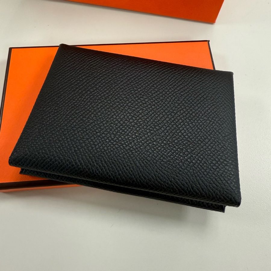 hermes calvi duo卡夾/零錢收納袋/全新-5