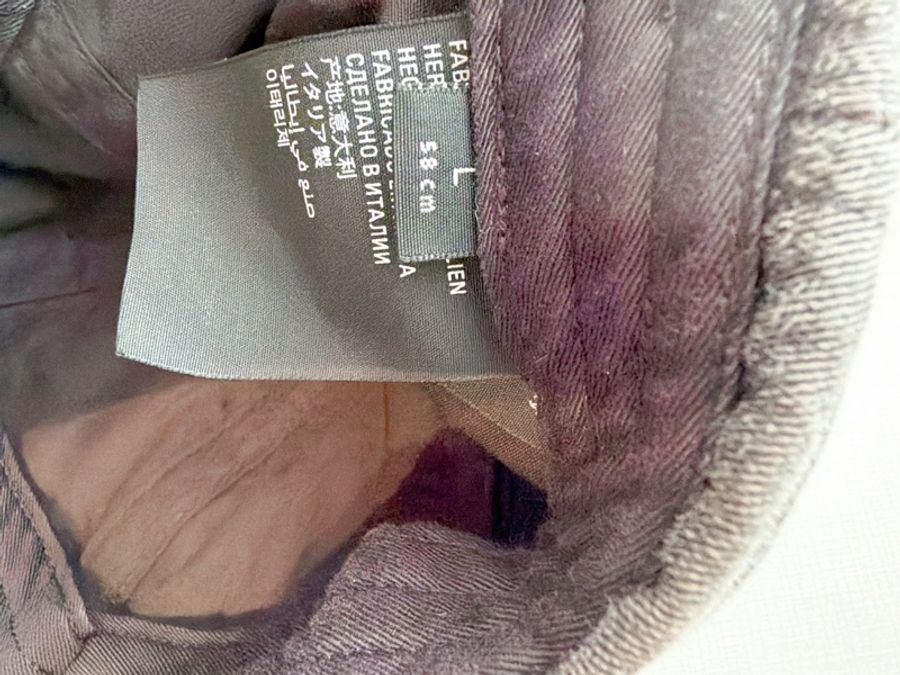 二手精品自賣❤️Balenciaga巴黎世家灰色刷白帽.復古款棒球帽.58公分L號-12